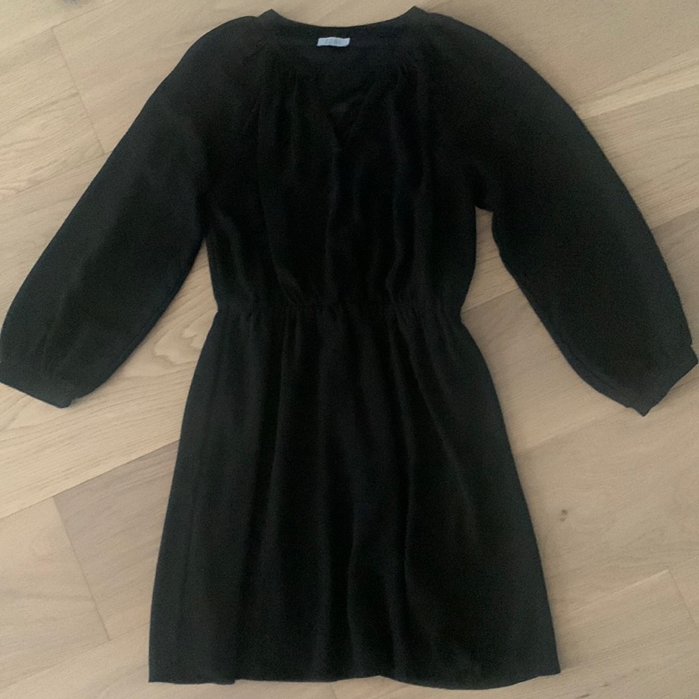 TOBI 3/4 Sleeve Skater Dress